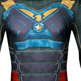 THE BOYS Soldier Boy Gray Jumpsuit Cosplay Costume Outfit Halloween Carnival Suit