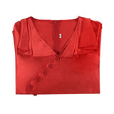 The Bride of Frankenstein Cosplay Costume The Bride Red Dress Adult Female Halloween Carnival Costume