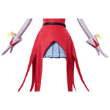 The Exiled Heavy Knight Knows How to Game the System Luce Lou Women Red Outfit Adult Female Halloween Carnival Costume