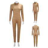 The Gaslight District Cosplay Costume Mel Brown Jumpsuit Adult Female Halloween Carnival Costume