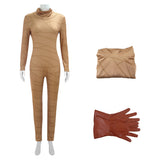 The Gaslight District Cosplay Costume Mel Brown Jumpsuit Adult Female Halloween Carnival Costume