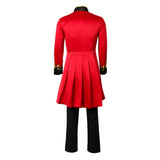 The Greatest Showman Cosplay Costume P.T. Barnum Red Outfit Adult Male Halloween Carnival Costume