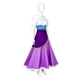 The Hunchback of Notre Dame Cosplay Costume Esmeralda Purple Dress Adult Female Halloween Carnival Costume