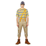 The Kid from Number Eight El Chavo Yellow Outfit Adult Male Halloween Carnival Costume