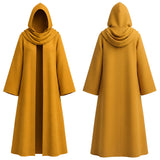 The King in Yellow Cosplay Costume Hastur Yellow Robe Adult Male Halloween Carnival Costume