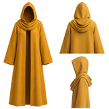 The King in Yellow Cosplay Costume Hastur Yellow Robe Adult Male Halloween Carnival Costume
