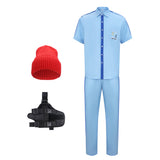 The Life Aquatic with Steve Zissou Cosplay Costume Zissou Adult Male Halloween Carnival Costume