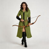 The Lord of the Rings Cosplay Costume Arwen Green Outfit Adult Female Halloween Carnival Costume