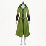 The Lord of the Rings Cosplay Costume Arwen Green Outfit Adult Female Halloween Carnival Costume