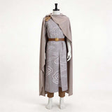 The Lord of the Rings Cosplay Costume Elrond Gray Outfit Adult Male Halloween Carnival Costume
