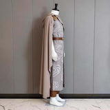 The Lord of the Rings Cosplay Costume Elrond Gray Outfit Adult Male Halloween Carnival Costume
