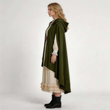 The Lord of the Rings The Hobbit Green Cloak Adult Halloween Carnival Costume