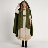 The Lord of the Rings The Hobbit Green Cloak Adult Halloween Carnival Costume