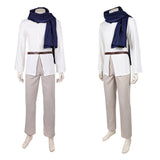 The Ninth Jedi Cosplay Costume Ethan White Outfit Adult Male Halloween Carnival Costume