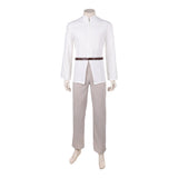 The Ninth Jedi Cosplay Costume Ethan White Outfit Adult Male Halloween Carnival Costume