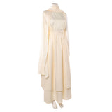 The Odyssey Cosplay Costume Athana White Dress Adult Female Halloween Carnival Costume