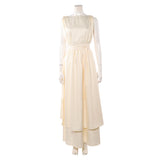 The Odyssey Cosplay Costume Athana White Dress Adult Female Halloween Carnival Costume
