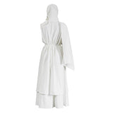 The Odyssey Cosplay Costume Athana Women White Robe Adult Female Halloween Carnival Costume