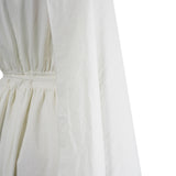 The Odyssey Cosplay Costume Athana Women White Robe Adult Female Halloween Carnival Costume