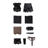The Odyssey Cosplay Costume Odysseus Black Armor Suit Adult Male Halloween Carnival Costume