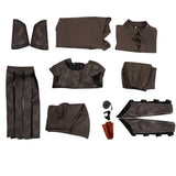 The Odyssey Cosplay Costume Odysseus Brown Outfit Adult Male Halloween Carnival Costume