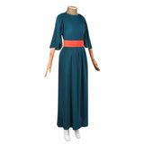 The Odyssey Cosplay Costume Penelope Green Dress Adult Female Halloween Carnival Costume