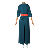 The Odyssey Cosplay Costume Penelope Green Dress Adult Female Halloween Carnival Costume