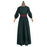 The Odyssey Cosplay Costume Penelope Women Green Dress Adult Female Halloween Carnival Costume