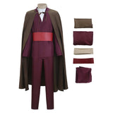 The Odyssey Cosplay Costume Telemachus Wine Red Outfit Adult Male Halloween Carnival Costume