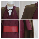 The Odyssey Cosplay Costume Telemachus Wine Red Outfit Adult Male Halloween Carnival Costume