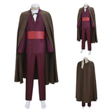The Odyssey Cosplay Costume Telemachus Wine Red Outfit Adult Male Halloween Carnival Costume