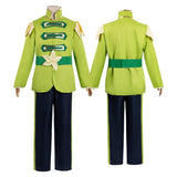 The Princess and the Frog Cosplay Costume Frog Green Outfit Adult Male Halloween Carnival Costume