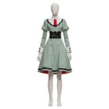 The Ribbon Hero Cosplay Costume Princess Knight Women Green Dress Adult Female Halloween Carnival Costume