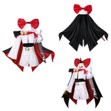The Ribbon Hero Cosplay Costume Sapphire White Outfit Adult Female Halloween Carnival Costume