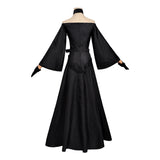 The Ribbon Hero Cosplay Costume Velvet Black Dress Adult Female Halloween Carnival Costume