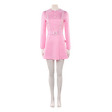 The Rocky Horror Picture Show Cosplay Costume Jenny Women Pink Outfit Adult Female Halloween Carnival Costume