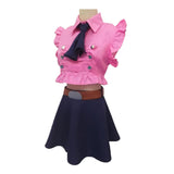 The Seven Deadly Sins Cosplay Costume Elizabeth Liones Pink Outfit Adult Female Halloween Carnival Costume