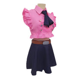 The Seven Deadly Sins Cosplay Costume Elizabeth Liones Pink Outfit Adult Female Halloween Carnival Costume