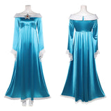The Super Mario Galaxy Movie（2026）Cosplay Costume Rosalina Blue Dress Outfits Adult Female Halloween Carnival Costume