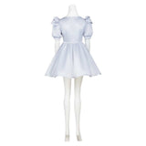 The Wonderful Wizard of Oz Cosplay Costume Tin Man Genderbend Version Silver Dress Adult Female Halloween Carnival Costume