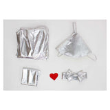 The Wonderful Wizard of Oz Cosplay Costume Tin Man Genderbend Version Silver Outfit Adult Female Halloween Carnival Costume