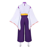The World Is Dancing Oniyasha Women White Kimono Adult Female Halloween Carnival Costume