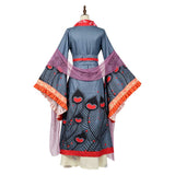 Though I Am an Inept Villainess Cosplay Costume Huang Linglin Blue Hanfu Adult Female Halloween Carnival Costume