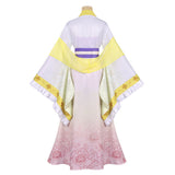 Though I Am an Inept Villainess Cosplay Costume Huang Linglin Yellow Dress Adult Female Halloween Carnival Costume