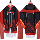 Though I Am an Inept Villainess Cosplay Costume Shu Keigetsu Red and Black Outfit Adult Female Halloween Carnival Costume