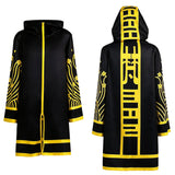 Tokyo Avengers Cosplay Costume Senju Kawaragi Black Outfit Adult Male Halloween Carnival Costume