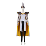 Tongari Boushi no Atelier Cosplay Costume Alaira White Outfit Adult Female Halloween Carnival Costume