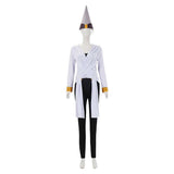 Tongari Boushi no Atelier Cosplay Costume Alaira White Outfit Adult Female Halloween Carnival Costume