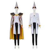 Tongari Boushi no Atelier Cosplay Costume Alaira White Outfit Adult Female Halloween Carnival Costume