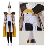 Tongari Boushi no Atelier Cosplay Costume Alaira White Outfit Adult Female Halloween Carnival Costume